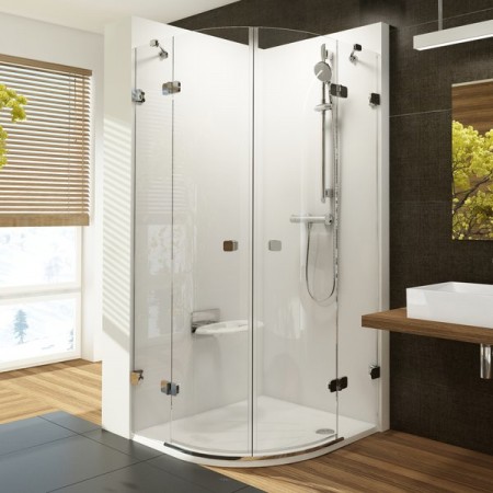 Ravak Brilliant BSKK4 zuhanykabin dupla nyíló ajtóval