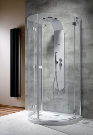 Radaway Almatea P zuhanykabin nyíló ajtókkal
