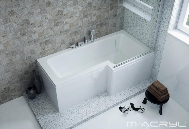 M-Acryl Linea fürdőkád (150x85, 160x85, 170x85 cm)
